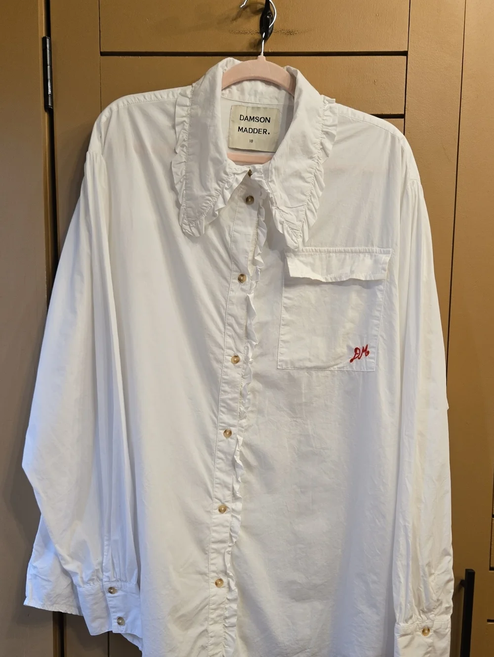 Damson Madder Kendall Shirt Oversized EU Size 18/ US Size 14 (See Measurements) - Picture 7 of 11